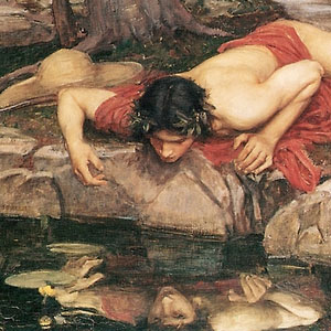 Narcissus loves himself, that’s for sure